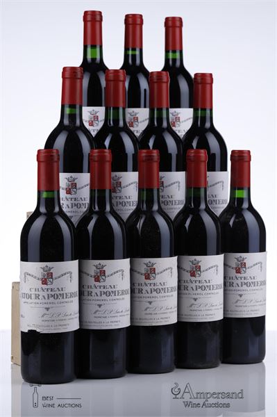 LATOUR A POMEROL 1990 - 12 Bottles - Owc 12