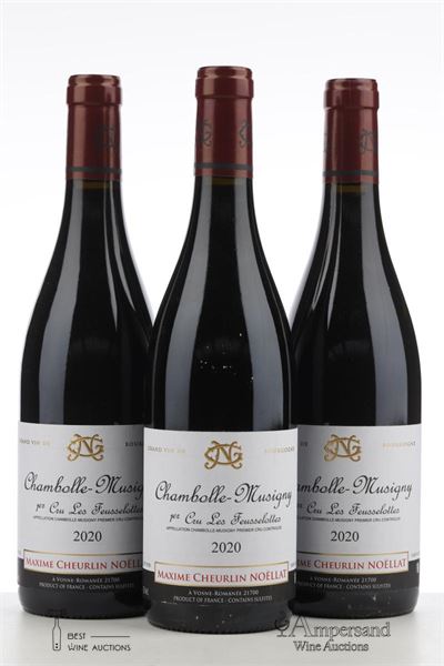CHAMBOLLE MUSIGNY LES FEUSSELOTTES 2020 - Maxime Cheurlin Noellat - 3 Bottles