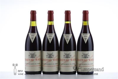 CHATEAUNEUF DU PAPE RAYAS 1995 - Reynaud - 4 Bottles