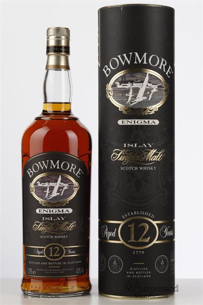 BOWMORE 12 Y ENIGMA  - Alc 40% 1 Bottle