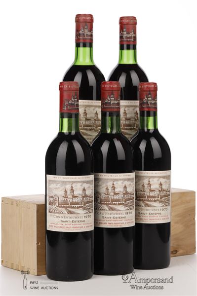 COS D'ESTOURNEL 1970 - Mc - 5 Bottles