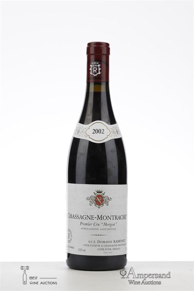 CHASSAGNE MONTRACHET MORGEOT 2002 - Ramonet - 1 Bottle