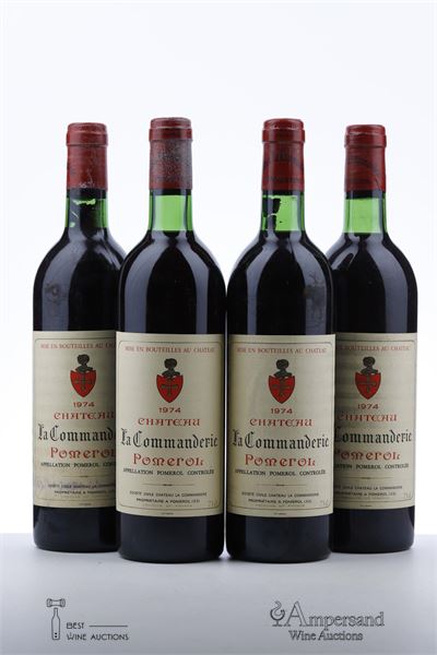 LA COMMANDERIE 1974 - Mc - 4 Bottles