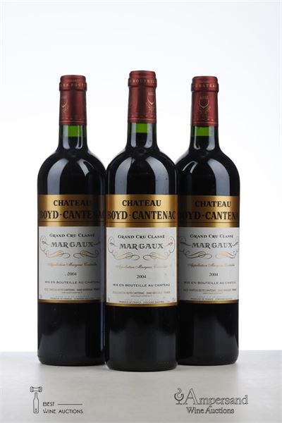 BOYD CANTENAC 2004 - Mc - 3 Bottles
