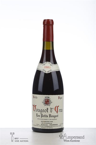 VOUGEOT LES PETITS VOUGEOT VIEILLE VIGNE 2001 - Fourrier - 1 Bottle