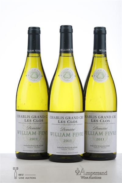 CHABLIS LES CLOS 2011 - William Fevre - 3 Bottles