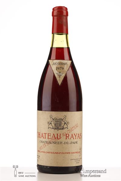 CHATEAUNEUF DU PAPE RAYAS 1979 - Reynaud - 1 Bottle