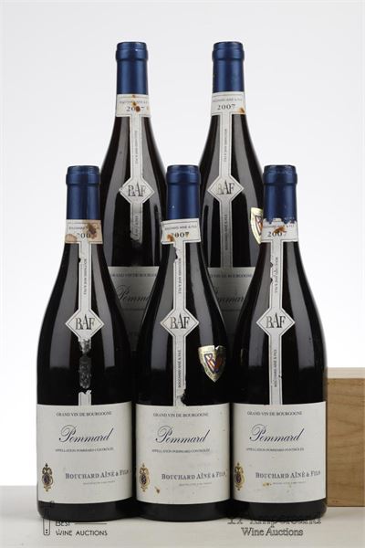 POMMARD 2007 - Bouchard - 5 Bottles