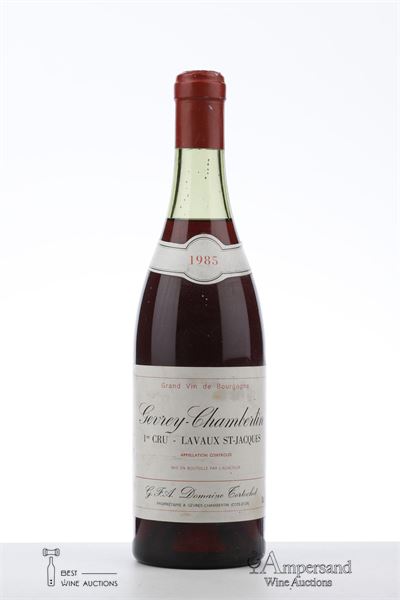 GEVREY CHAMBERTIN LAVAUX ST JACQUES 1985 - Tortochot - 1 Bottle