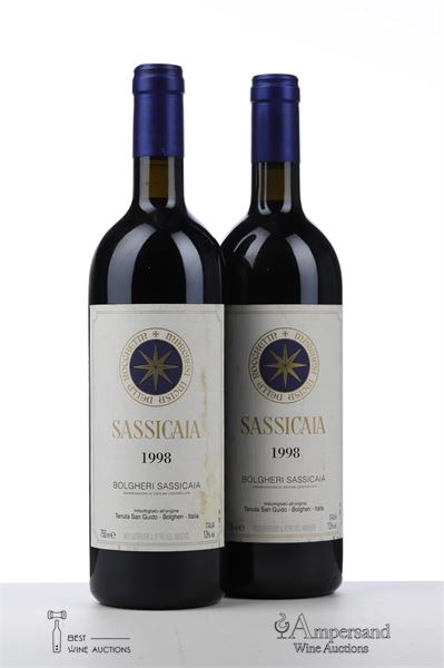 SASSICAIA 1998 - Tenuta San Guido - 2 Bottles