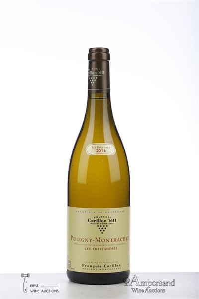 PULIGNY MONTRACHET LES ENSEIGNIERES 2016 - Francois Carillon - 1 Bottle