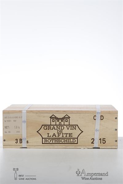 LAFITE ROTHSCHILD 2015 - Mc - 3 Bottles - Owc 3