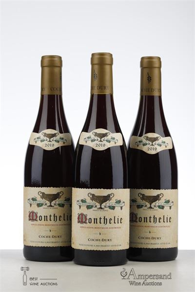 MONTHELIE 2019 - Coche Dury - 3 Bottles