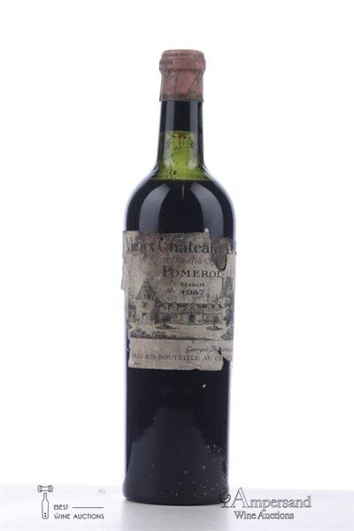 VIEUX CHATEAU CERTAN 1947 - Mc - 1 Bottle