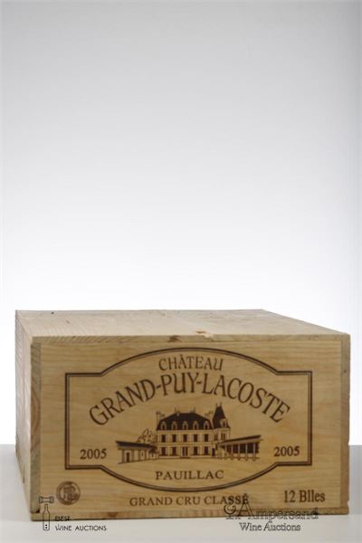 GRAND PUY LACOSTE 2005 - Mc - 12 Bottles - Owc 12