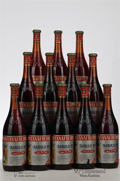 BAROLO LA VILLA 1971 - Fontanafredda - 12 Bottles