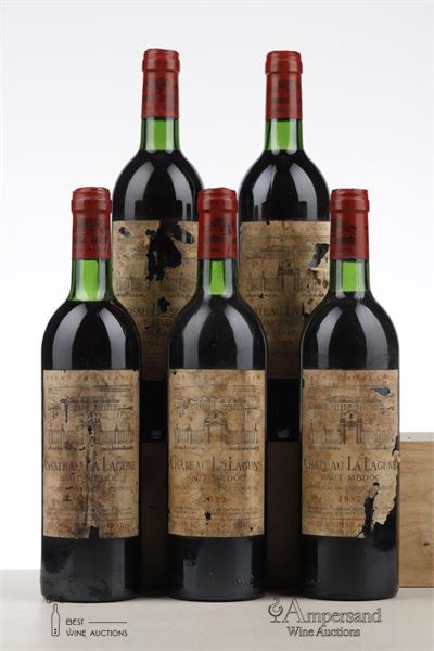 LA LAGUNE 1982 - Mc - 5 Bottles
