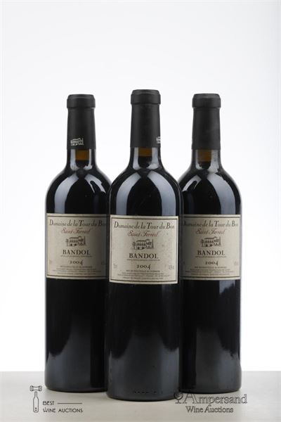 BANDOL SAINT FERREOL 2004 - Domaine de la Tour du Bon - 3 Bottles