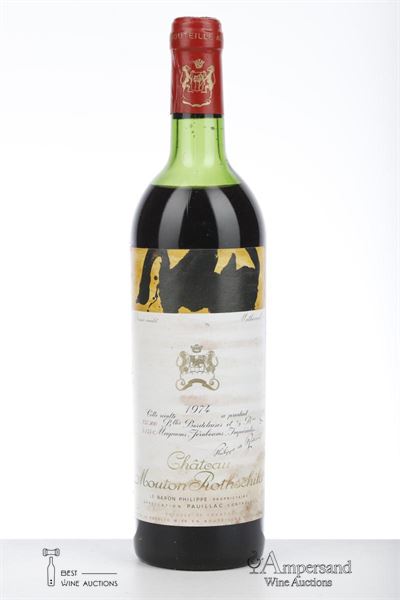 MOUTON ROTHSCHILD 1974 - Mc - 1 Bottle