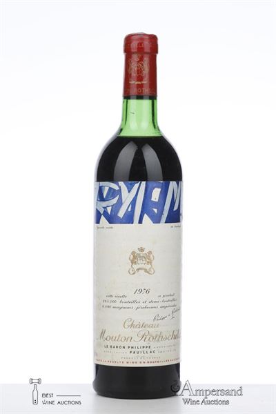 MOUTON ROTHSCHILD 1976 - Mc - 1 Bottle