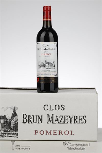 CLOS BRUN MAZEYRES 2010 - Mc - 12 Bottles - Oc 12