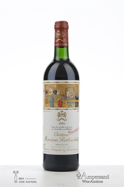 MOUTON ROTHSCHILD 1991 - Mc - 1 Bottle