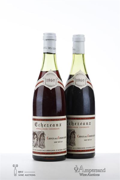 ECHEZEAUX 1962 - Cave des Cordeliers - 2 Bottles