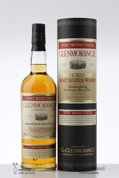 GLENMORANGIE PORT WOOD FINISH  - 1 Bottle - Tube