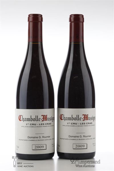 CHAMBOLLE MUSIGNY LES CRAS 2009 - Georges Roumier - 2 Bottles