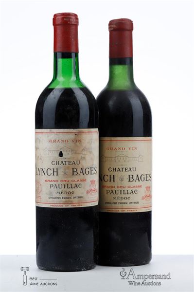LYNCH BAGES 1973  - 2 Bottles