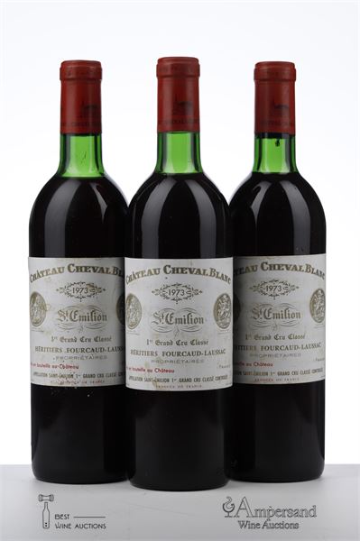 CHEVAL BLANC 1973 - Mc - 3 Bottles