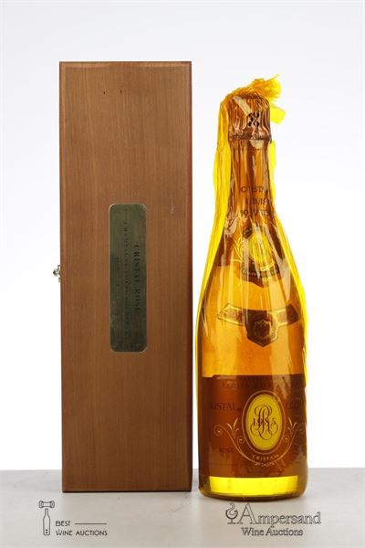 CRISTAL ROEDERER ROSE 1985 - Louis Roederer - 1 Bottle - Owc 1