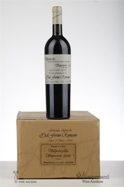 VALPOLICELLA SUPERIORE VIGNETO DI MONTE LODOLETTA 2003 - Dal Forno Romano - 6 Bottles - Oc 6