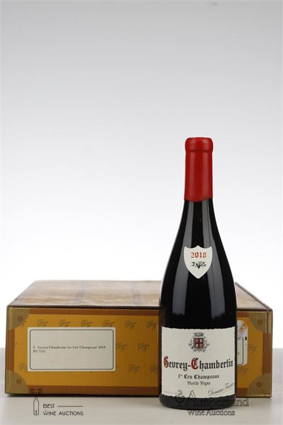 GEVREY CHAMBERTIN CHAMPEAUX VIEILLE VIGNE 2018 - Fourrier - 6 Bottles - Oc 6