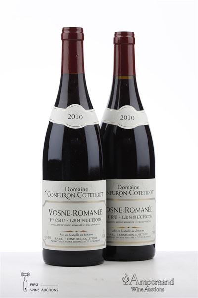 VOSNE ROMANEE LES SUCHOTS 2010 - Confuron Cotetidot - 2 Bottles