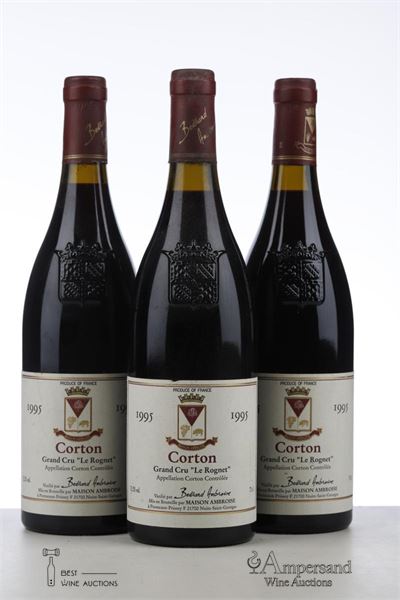 CORTON LE ROGNET 1995 - Bertrand Ambroise - 3 Bottles