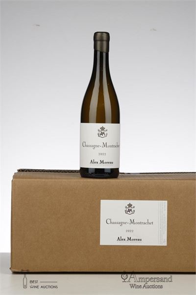 CHASSAGNE MONTRACHET BLANC 2022 - Alex Moreau - 12 Bottles - Oc 12