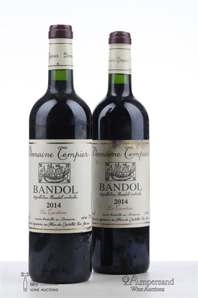 BANDOL CUVEE LA TOURTINE 2014 - Tempier - 2 Bottles