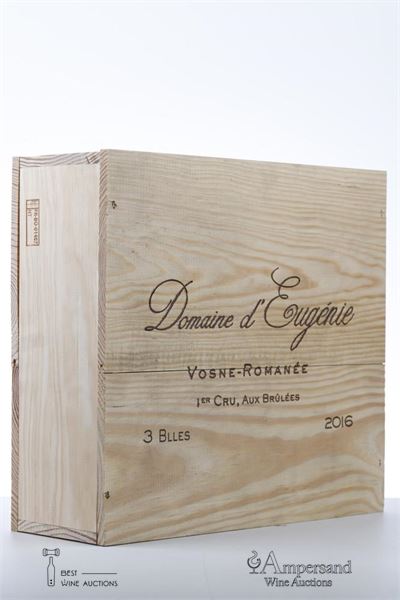 VOSNE ROMANEE AUX BRULEES 2016 - Domaine d'Eugenie - 3 Bottles - Owc 3