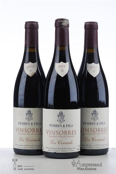 VINSOBRES LES CORNUDS 2007 - Perrin - 3 Bottles