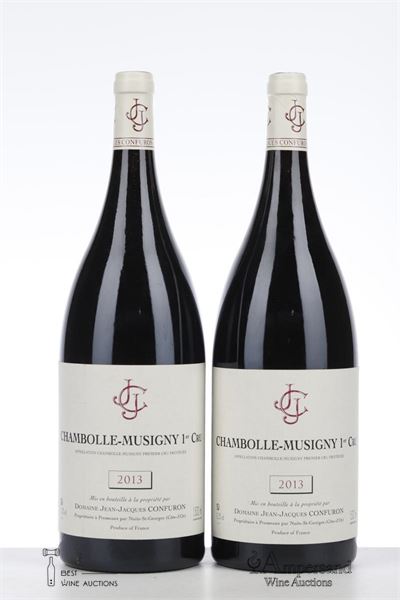 CHAMBOLLE MUSIGNY 1 ER CRU 2013 - Jean Jacques Confuron - 2 Magnums