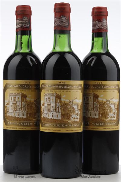 DUCRU BEAUCAILLOU 1975 - Mc - 3 Bottles