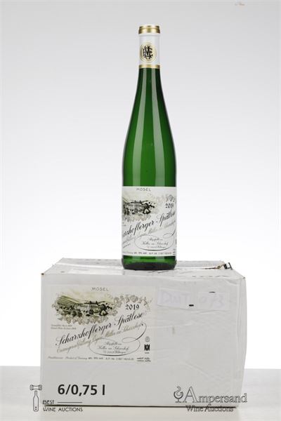 RIESLING SCHARZHOFBERGER SPATLESE 2019 - Egon Muller - 6 Bottles - Oc 6