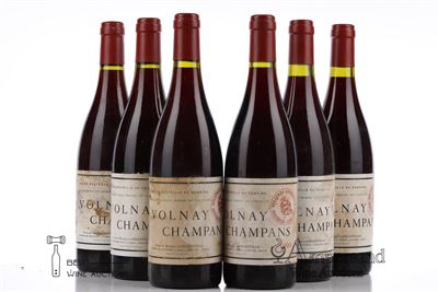 VOLNAY CHAMPANS 1990 - Marquis D'Angerville - 6 Bottles