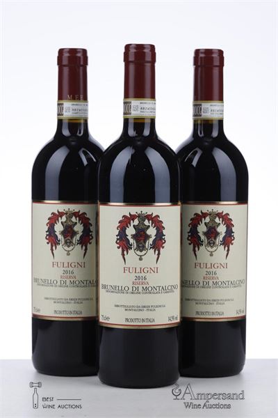 BRUNELLO DI MONTALCINO RISERVA 2016 - Fuligni - 3 Bottles