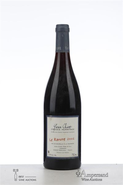 CROZES HERMITAGE LE ROUVRE 2006 - Yann Chave - 1 Bottle