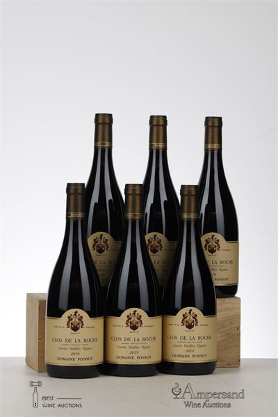 CLOS DE LA ROCHE VIEILLES VIGNES 2019 - Ponsot - 6 Bottles - Owc 6