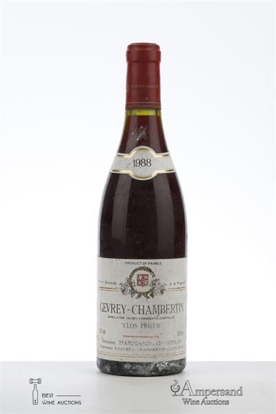 GEVREY CHAMBERTIN CLOS PRIEUR 1988 - Geoffroy - 1 Bottle