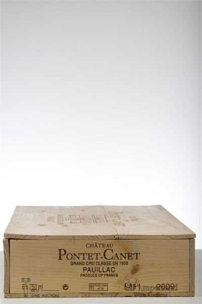 PONTET CANET 2009 - Mc - 6 Bottles - Owc 6