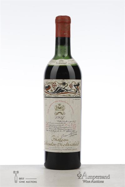 MOUTON ROTHSCHILD 1957 - Mc - 1 Bottle